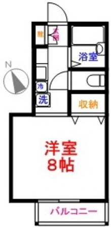 玉二ハイツの物件間取画像